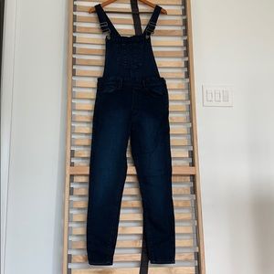 Forever 21 stretchy denim jumper jean overalls